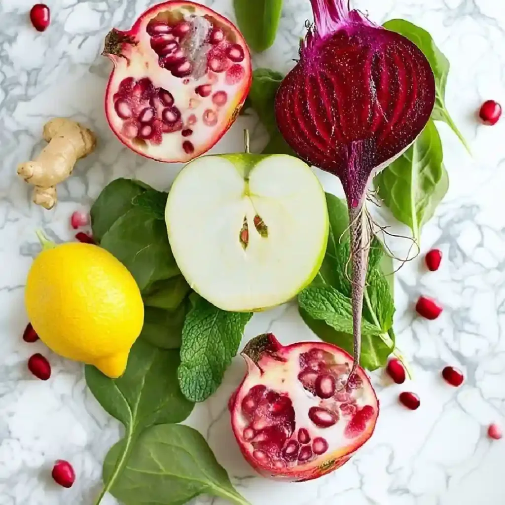 Pomegranate and Beet Juice 5 pomegranate and beet juice ingredients