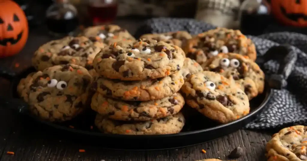 Easy Halloween Chocolate Chip Cookies
