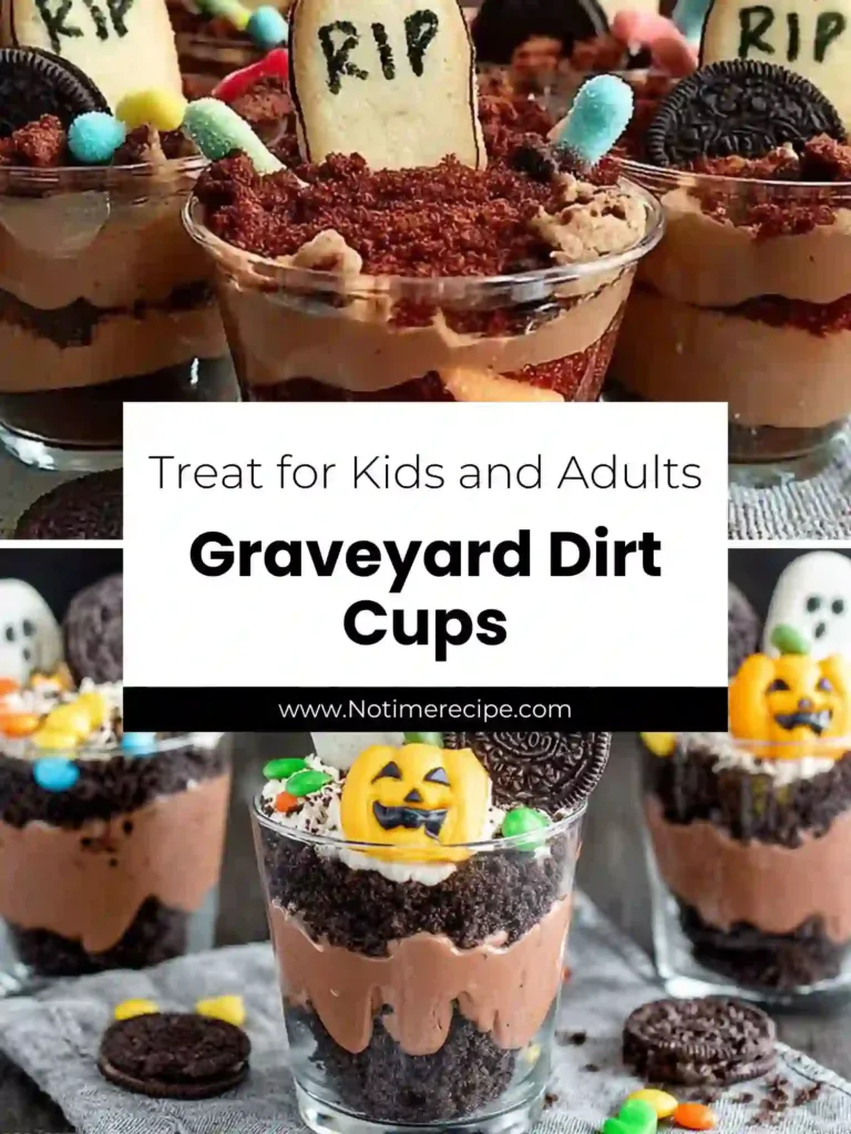 Pin graveyard dirt cups a spooky cute halloween dessert