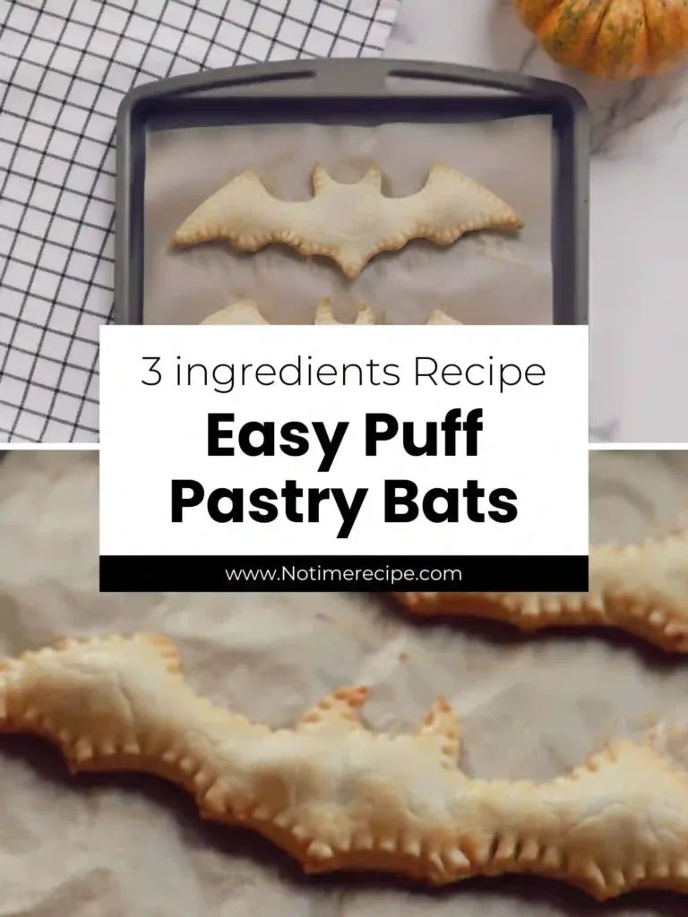pin easy puff pastry bats